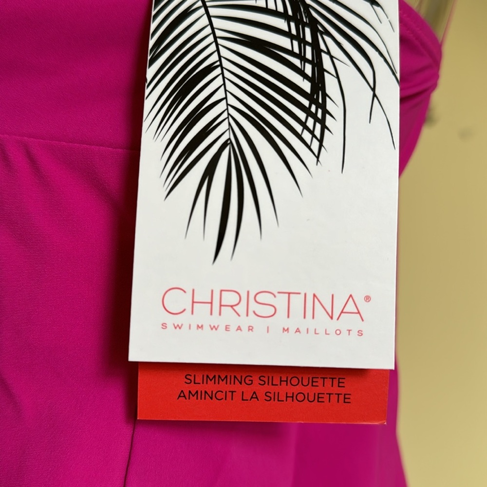 Christina Ruffle Tankini Top size 8 - Picture 5 of 5